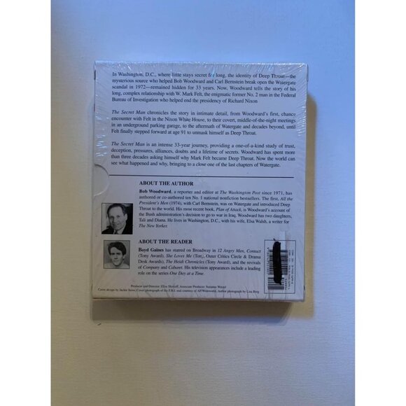The Secret Man By Bob Woodward Audiobook CD - Picture 2 of 3